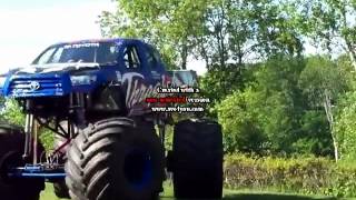 how the rear steer works in a monster truck and how to use a 5 point racing seatbelt [upl. by Montagu674]