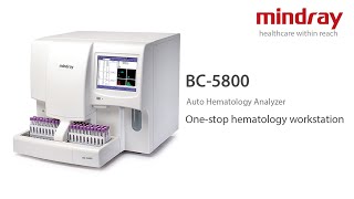 BC5800 Auto Hematology Analyzer [upl. by Redleh]