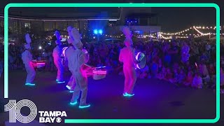 Winter Wonder Wharf officially kicks off in Tampa [upl. by Winny]