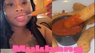 Applebee’s Mukbang eating good in the neighborhood ￼ [upl. by Notxarb854]