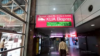 KLIA Express from KL Central to KLIA2 Airport 33 minutes 55 RM [upl. by Nonahs]