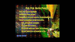 Pek Pek Akela Panggil  Lagu Pengakap [upl. by Amiarom]