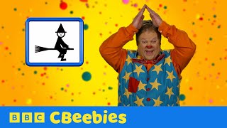 Learn Spooky Signs with Mr Tumble  CBeebies [upl. by Anrym499]