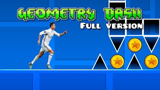 Cristiano Ronaldo Siuuu but its Geometry Dash Full Version [upl. by Kragh]