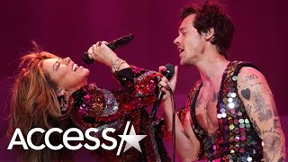 Harry Styles SIZZLES w Shania Twain In Surprise Coachella Duet [upl. by Ecirpak]