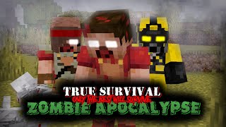 The Ultimate Zombie Apocalypse Addon for Minecraft Bedrock True Survival [upl. by Ecydnak189]