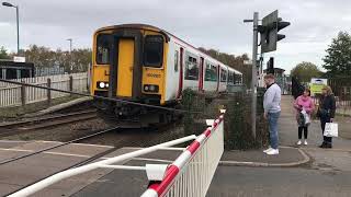 Faulty Yodalarm Lydney Station Level Crossing Gloucestershire 28102023 [upl. by Sueddaht759]