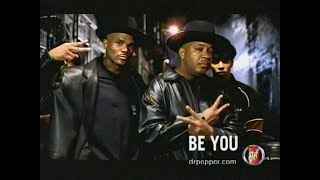 Dr Pepper Be You LL Cool J Run DMC Romeo Brown Commercial The WB KBWBTV 20 Mar 14 2003 [upl. by Sualkcin]