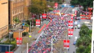 2014 City2Surf Start Timelapse [upl. by Flavius]