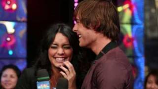 Zac Efron and Vanessa Hudgens Waltzing on Mtvs TRL [upl. by Oilejor624]