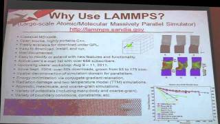 HPC molecular simulations using LAMMPS [upl. by Nomyar]