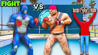 Big Fight Rope Hero Vs Dengerous Villain In Gta 5  Rope Hero Vice Town  GTA V  Black Spider 20 [upl. by Nagram852]