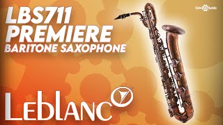 Leblanc LBS711 quotPremierequot Baritone Saxophone  Gear4music orchestral [upl. by Penrose215]