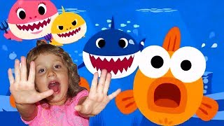 Baby Shark Dance  Kids Songs and Nursery Rhymes  Animal Songs  Super Simple Songs [upl. by Orv718]