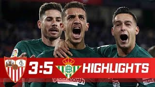 Sevilla vs Betis 35 All Goals amp Highlights 06012018 HD [upl. by Birkle]