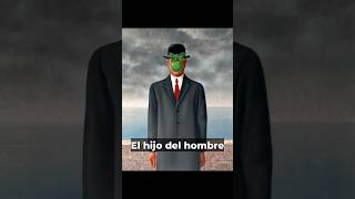 ¿Sabías qué Curiosidades del arte René Magritte el hijo del hombre arte artistas surrealismo [upl. by Ennirok]