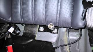 Lancia Thesis rear seats disassembly  rear comfort seats installation [upl. by Nywde2]