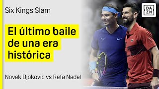 Novak Djokovic vs Rafael Nadal 62 76  Resumen y highlights Six Kings Slam  Riyadh Season [upl. by Colier]