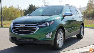 2018 Chevrolet Equinox Premier 20T Test Drive Video Review [upl. by Ybrek843]