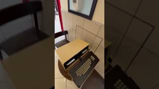 Using Vintage Computer at Mall [upl. by Oiracam]