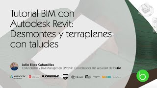 butic  Tutorial  Desmontes y terraplenes con taludes en Autodesk Revit [upl. by Kashden273]