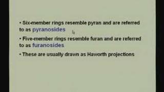 Lecture  16 Carbohydrates I [upl. by Nisse64]