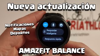 AMAZFIT BALANCE actualización Octubre 2024 [upl. by Otto]