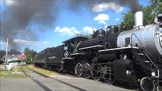 Summer Steam Black River and Western Railroad 60 VRA Photo Charter June 25 2016 1080p HD [upl. by Ttirrem97]