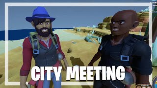 The First City Meeting amp The First 24 Hours  Eco Global Survival Experiment Season 2 Day 2 [upl. by Ping]