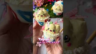 Togepi mini cakes recetas recetasfaciles kawaii [upl. by Addi]