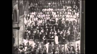 Bach Bminor Mass Sanctus the first ever recording 1929 [upl. by Meerak]