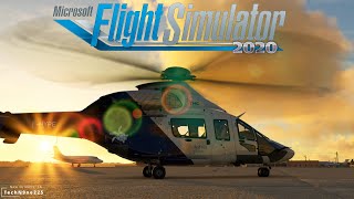 HPG H160  Airbus  New Orleans LA  Microsoft Flight Simulator 2020  MSFS 2020  KMSY [upl. by Ycnaf500]