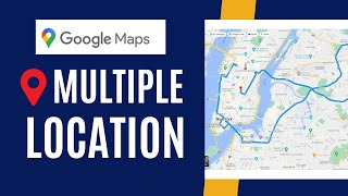 How to Pin Multiple Locations on Google Maps [upl. by Spalding]