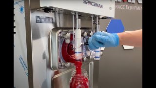 Frozen Beverage Cleaning and using Spaceman frozen beverage machines [upl. by Yessej]