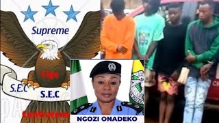 Eiye Cult Members Arrested During Initiation in Oyo State [upl. by Merilyn726]