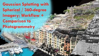 Gaussian Splatting and Photogrammetry with 360spherical imagery [upl. by Amby]