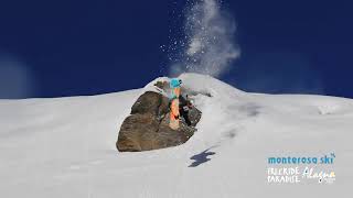 Monterosa Ski  Freeride Paradise [upl. by Diann]