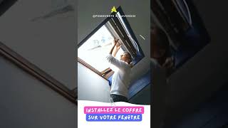 🇫🇷 Installation facile amp rapide dun Store Fenêtre de Toit compatible Velux® [upl. by Charo]