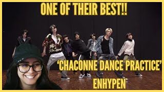 ENHYPEN 엔하이픈 Chaconne Dance Practice Reaction [upl. by Moyra383]