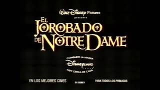 El Jorobado de Notre Dame Spot 1996 [upl. by Ynoyrb721]