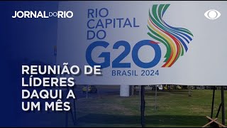 Um mês para a reunião do G20 [upl. by Arrek]