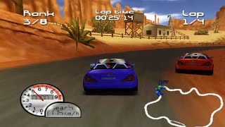 Roadsters Trophy Nintendo 64 Gameplay [upl. by Beitnes]