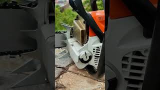 Stihl ms 500i amp TsuMura Premium Light [upl. by Crompton]