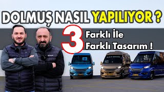 Dolmuş Nasıl Yapılıyor   3 Farklı İle 3 Farklı Tasarım  Iveco Daily HiMatic Otomatik Şanzıman [upl. by Onivla51]