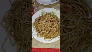 Chaumin khaba😋🍝 Chola ashoamago bari song share subscribe videoshort [upl. by Htirehc]