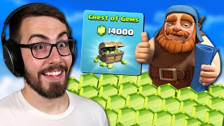 Spending THOUSANDS of Gems on my BUILDER BASE Clash of Clans [upl. by Kan]