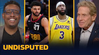 Lakers blow 20point lead vs Nuggets in Game 2 Murray hits Buzzer Beater over AD  NBA  UNDISPUTED [upl. by Omura]