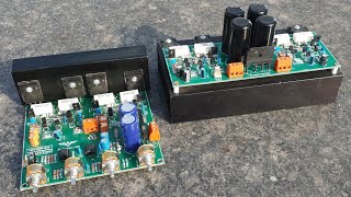 200w stereo amplifier with Preamp And Power supply √ Best Quality Amplifier √ Amplifier Connection [upl. by Salvador]