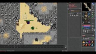 Tibia  Respawns muito bom para new server Hunt de Nomad em darashia [upl. by Ridley239]