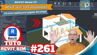 REVIT 20253 Nouveautés  Tour rapide pour découvrir ce qui évolue [upl. by Forsta103]